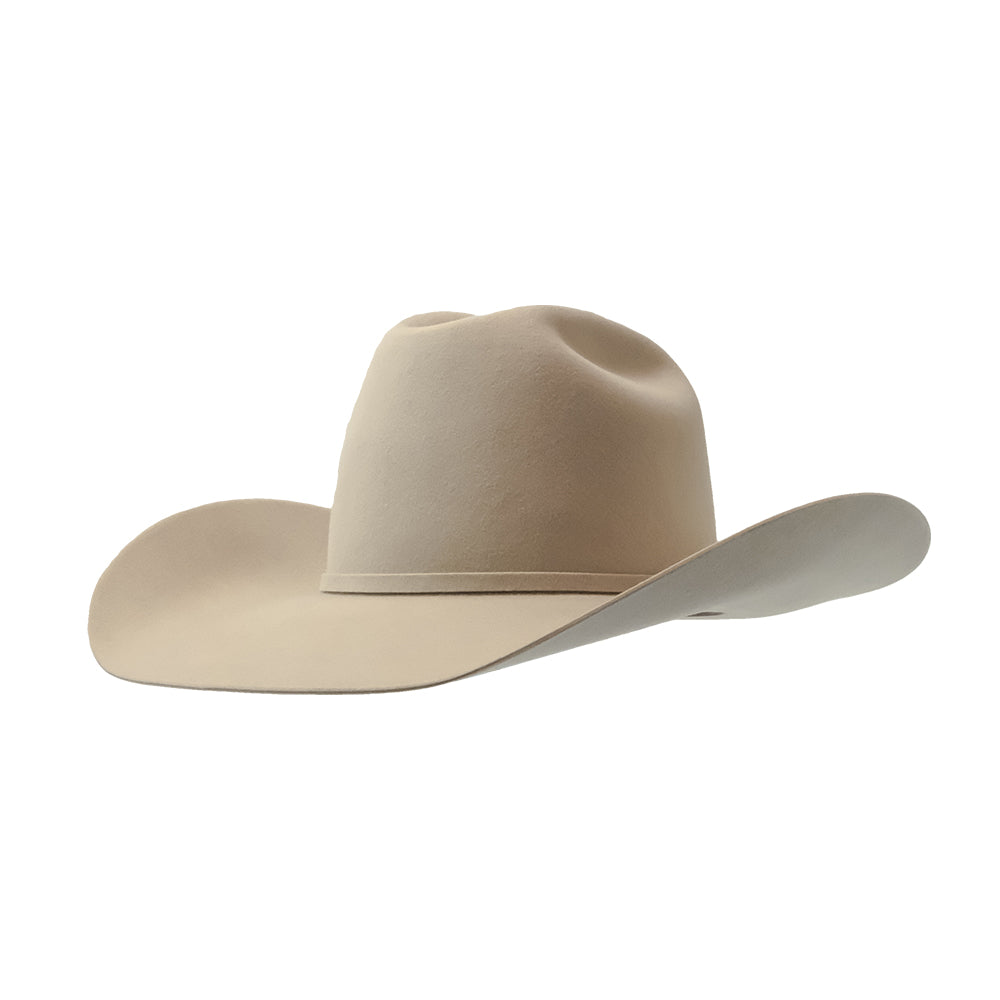 Resistol Hats Hats Resistol Silverbelly Five Star Precreased 4 1/4" Brim Felt Hat