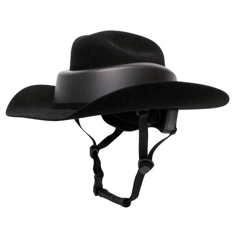 Resistol Hats Hats Ridesafe by Resistol Black Felt Hat Helmet