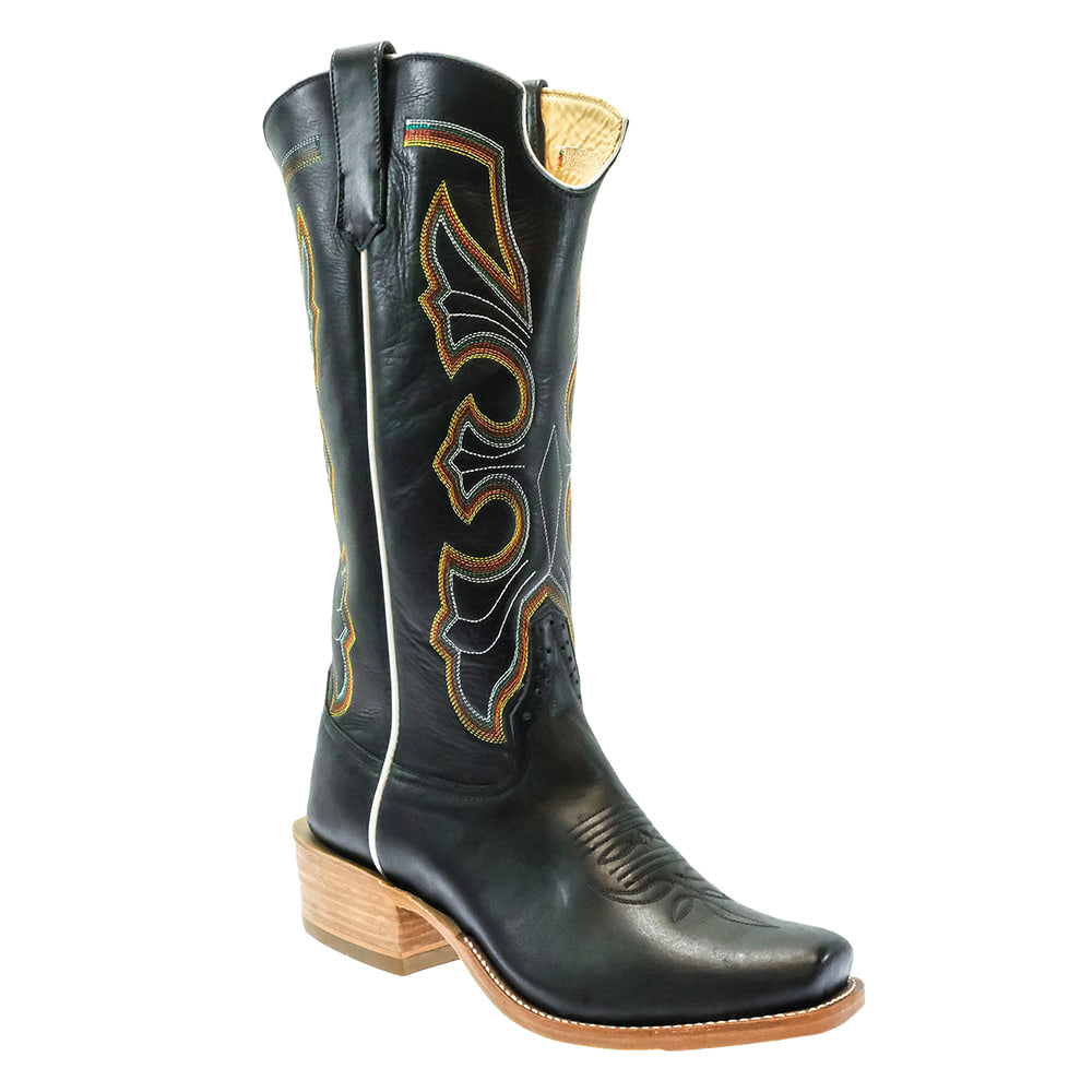 Rios Of Mercedes Footwear Rios of Mercedes Black Waxy Kansas Men's Boots