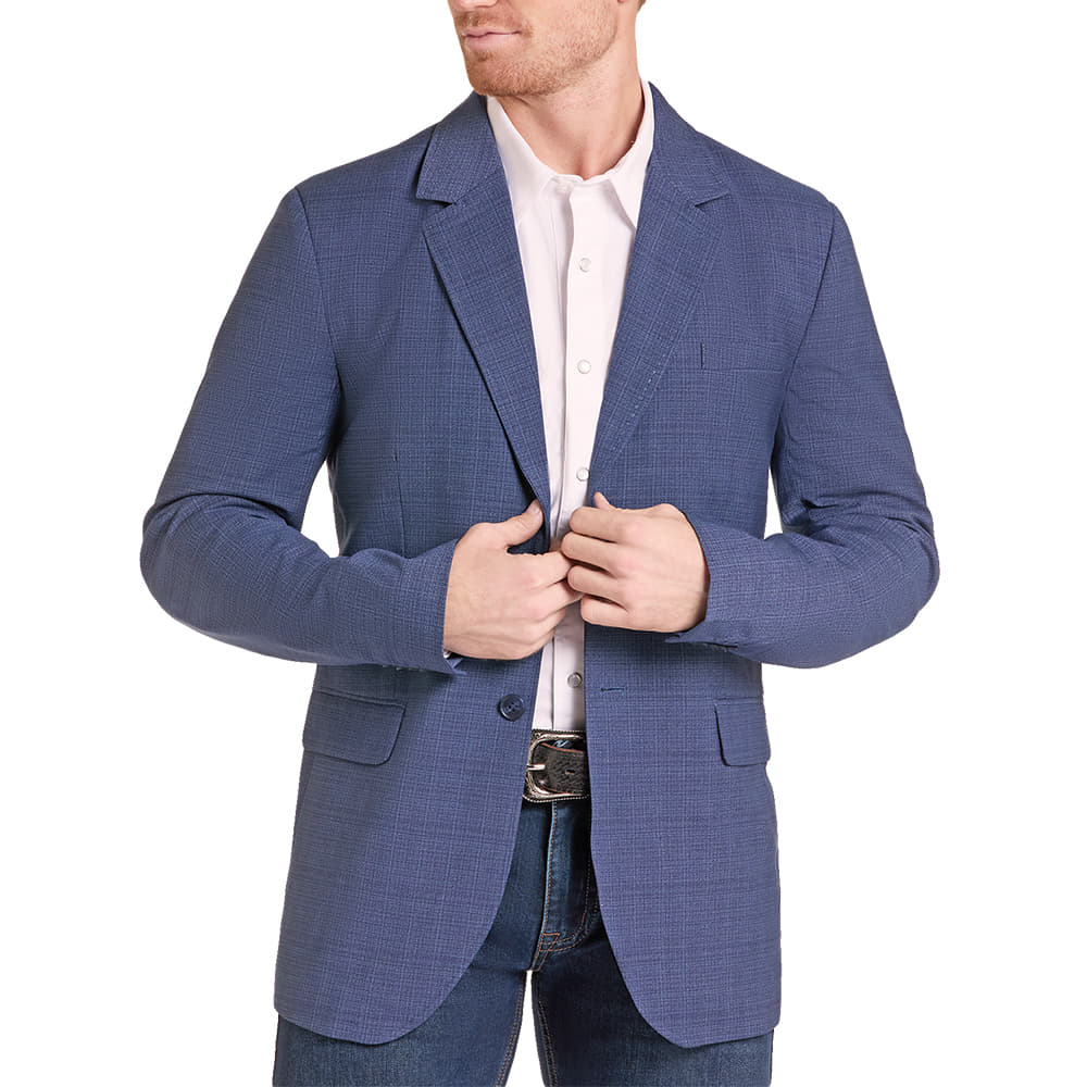 ROCK AND ROLL COWBOY 1000 JACKETS Plaid Woven Sports Coat