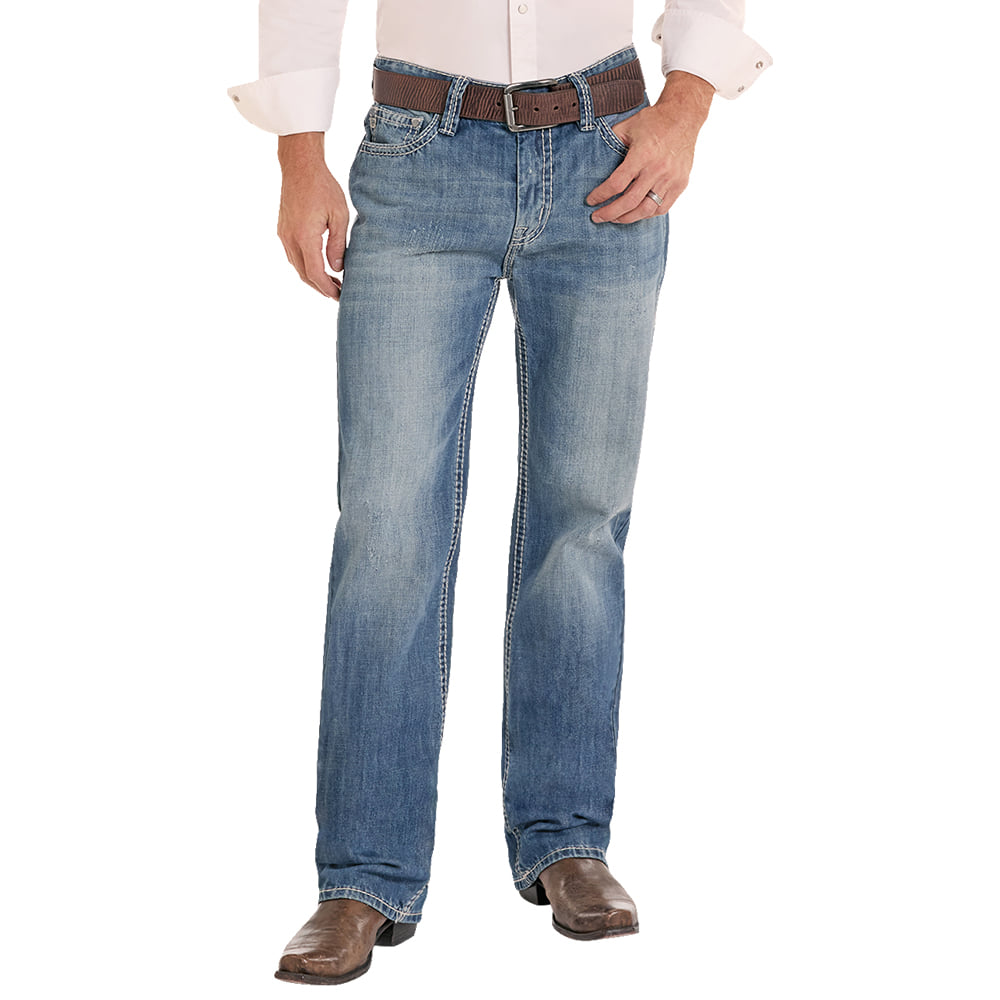 ROCK AND ROLL COWBOY 200 MENS PANTS AND JEANS DOUBLE BARREL STRAIGHT