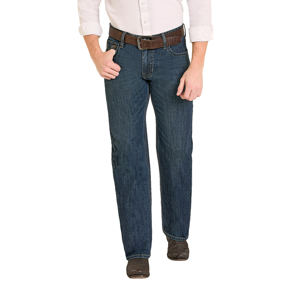 Rock & Roll Cowboy Apparel Rock & Roll Cowboy Double Barrel Straight Leg Men's Jeans