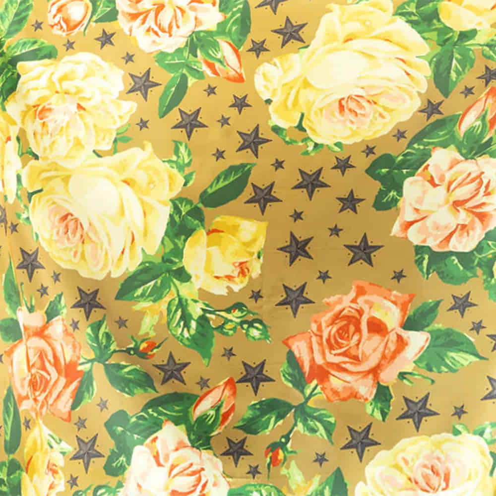 Rodeo Quincy Apparel Rodeo Quincy Stars and Florals Wild Rag