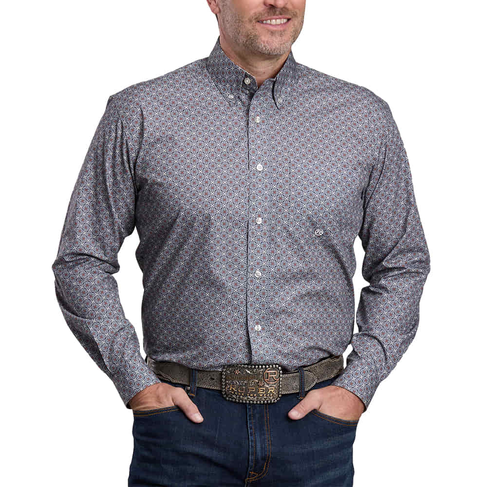 Roper Apparel Long Sleeve Button Down Shirt