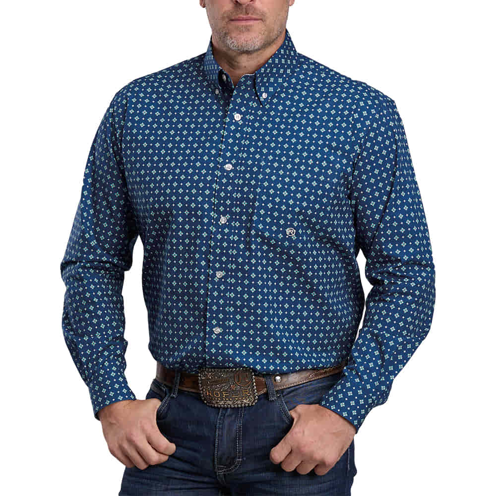 Roper Apparel Long Sleeve Button Down Shirt
