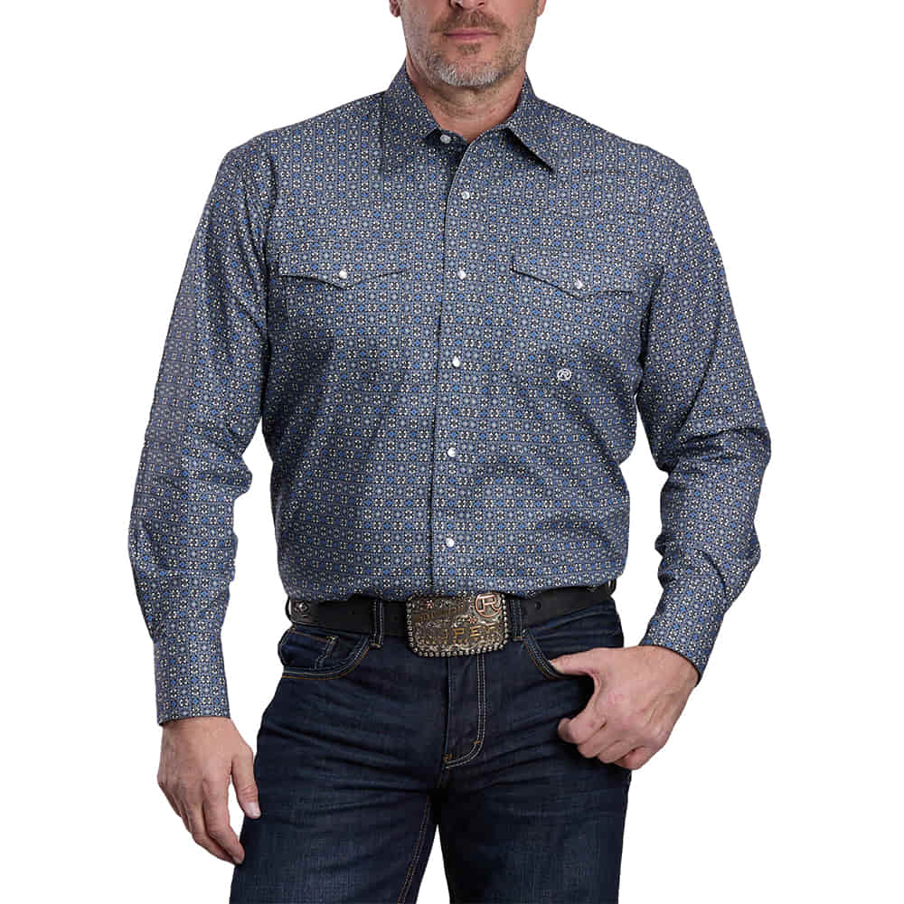 Roper Apparel Long Sleeve Snap Shirt