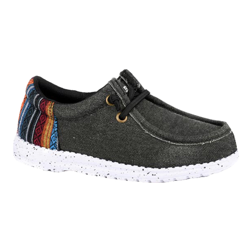 Roper Footwear Roper Girl's Blue Hang Loose Aztec Shoes