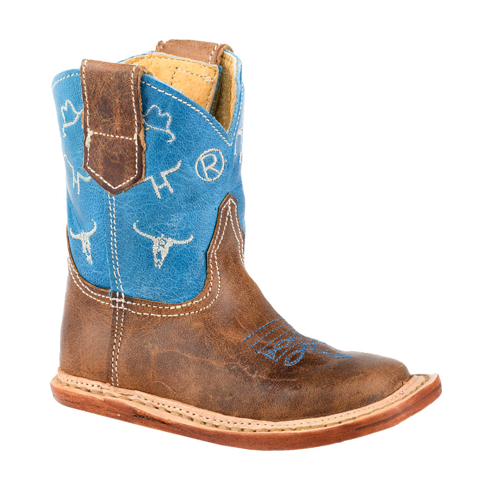 Roper Footwear Roper Infant Boy's Brown Leather Boots