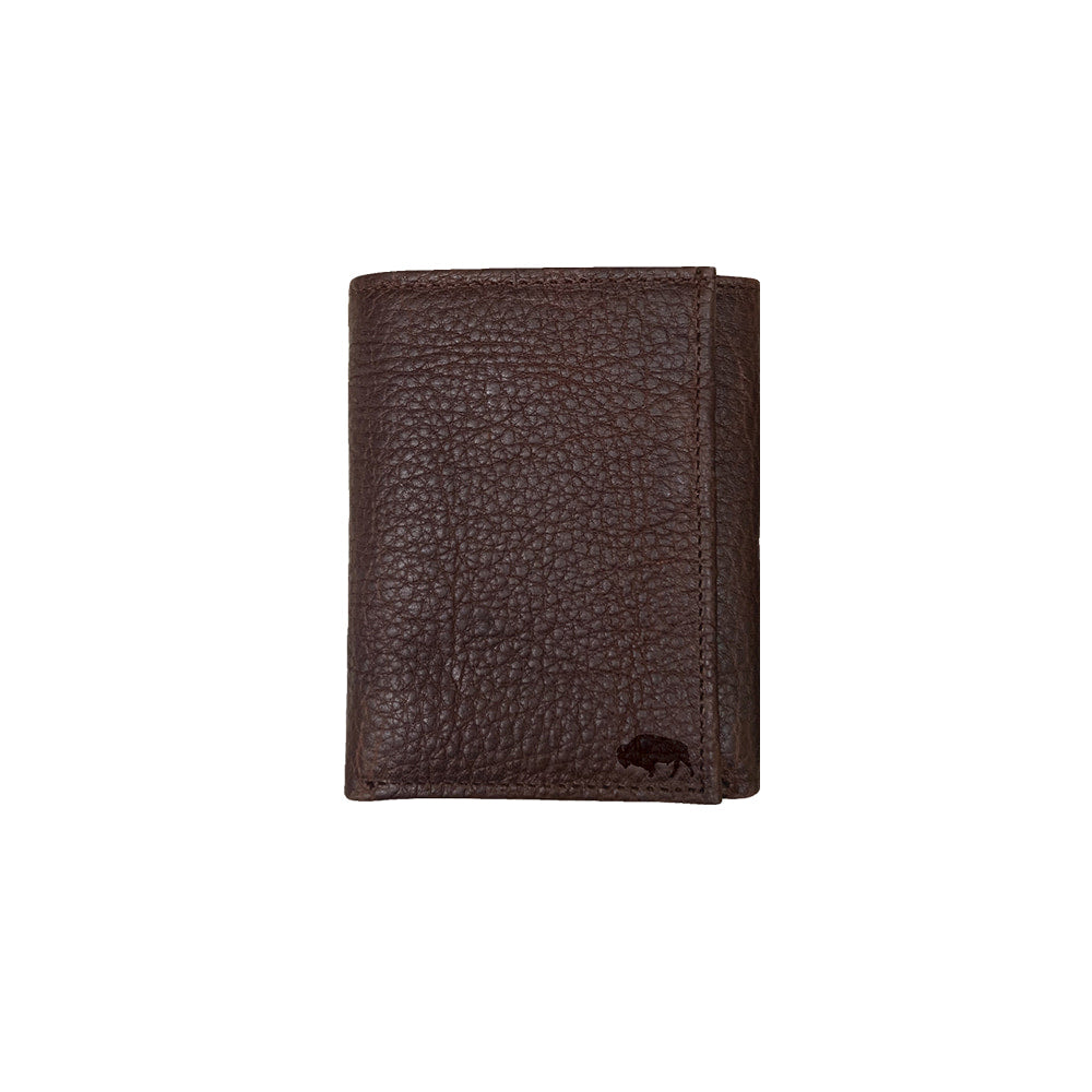 Roper Other Os Roper Hazelnut Bison Men's Trifold Wallet