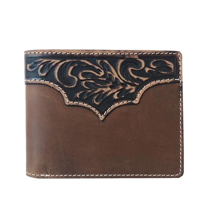 Roper Other Tan / Os Roper Tan Leather Men's Passcase Wallet