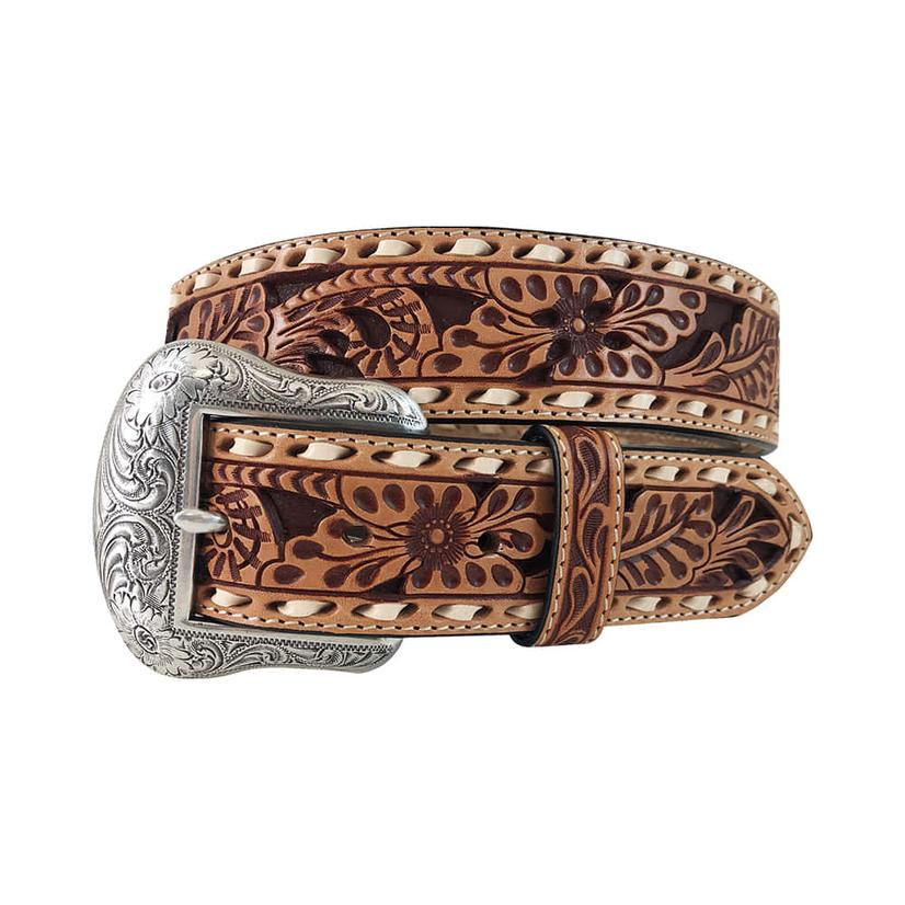 Roper Roper Floral Tooled Men's Belt