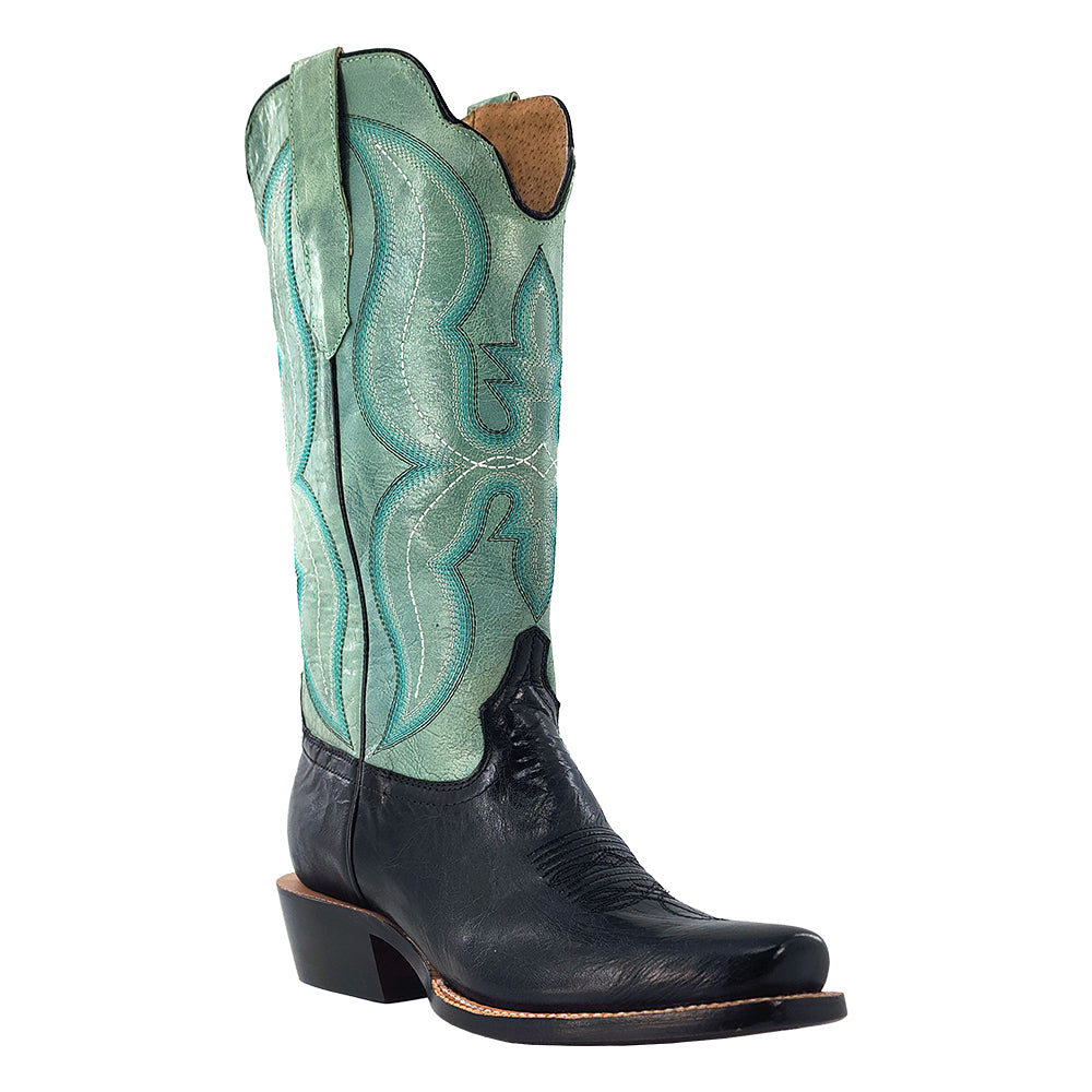RW Ranch Footwear RW Ranch Ladies Jet Black Goat Boot