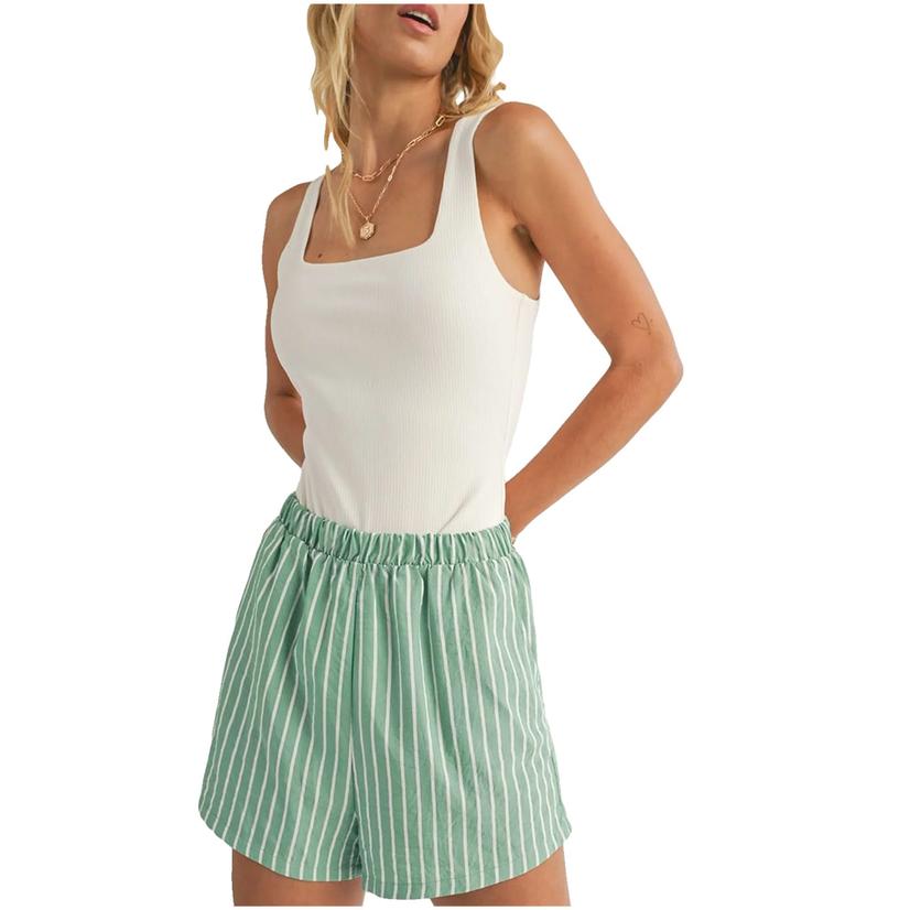 Sadie and Sage Apparel Sadie & Sage Claudette White Square Neck Women's Body Suit