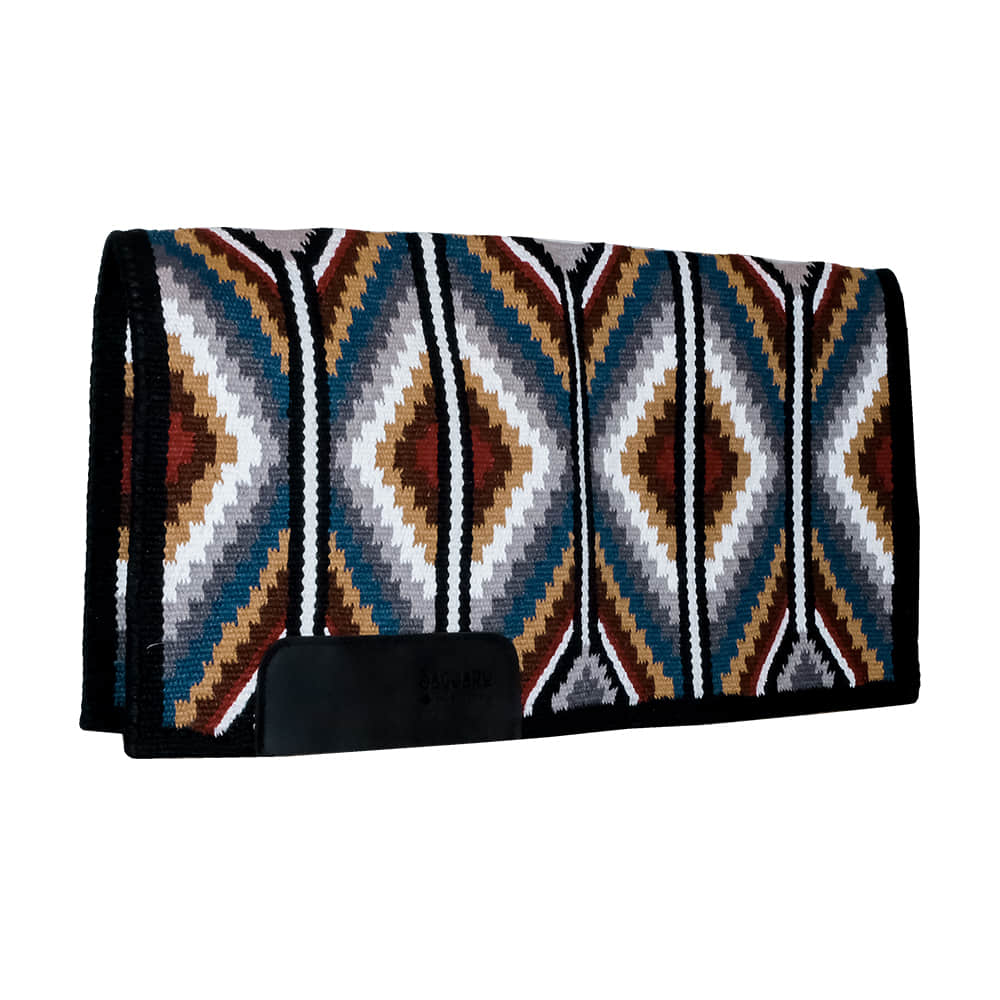 Saguaro Show Pads Tack Saguaro Show Pads Blue and Red 34" x 38" Ranch Show Pad