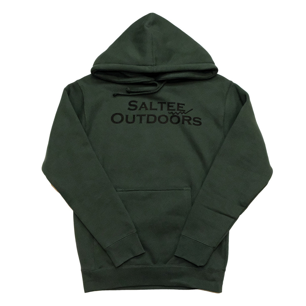 Saltee Outdoors Apparel Saltee Outdoors Alpine Green Long Sleeve Men's Hoodie