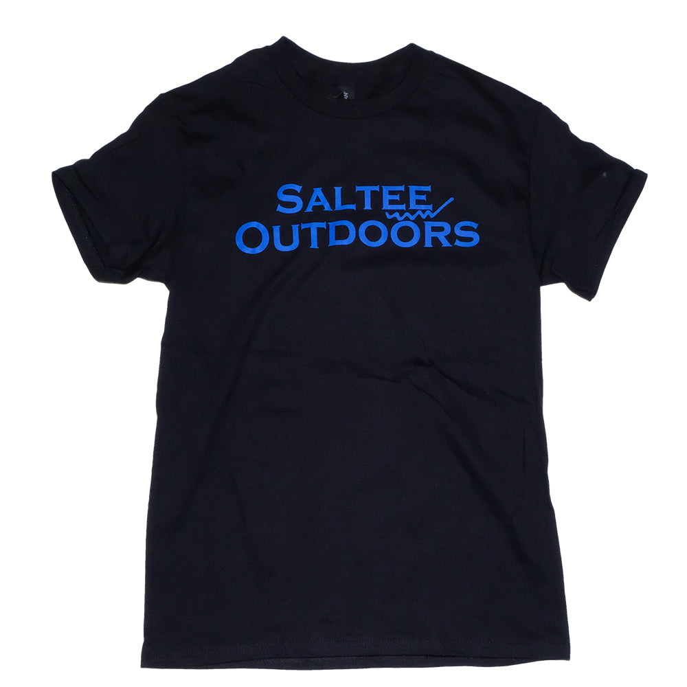 Saltee Outdoors Apparel Saltee Outdoors Black Men's T-Shirt With Saltee Logo