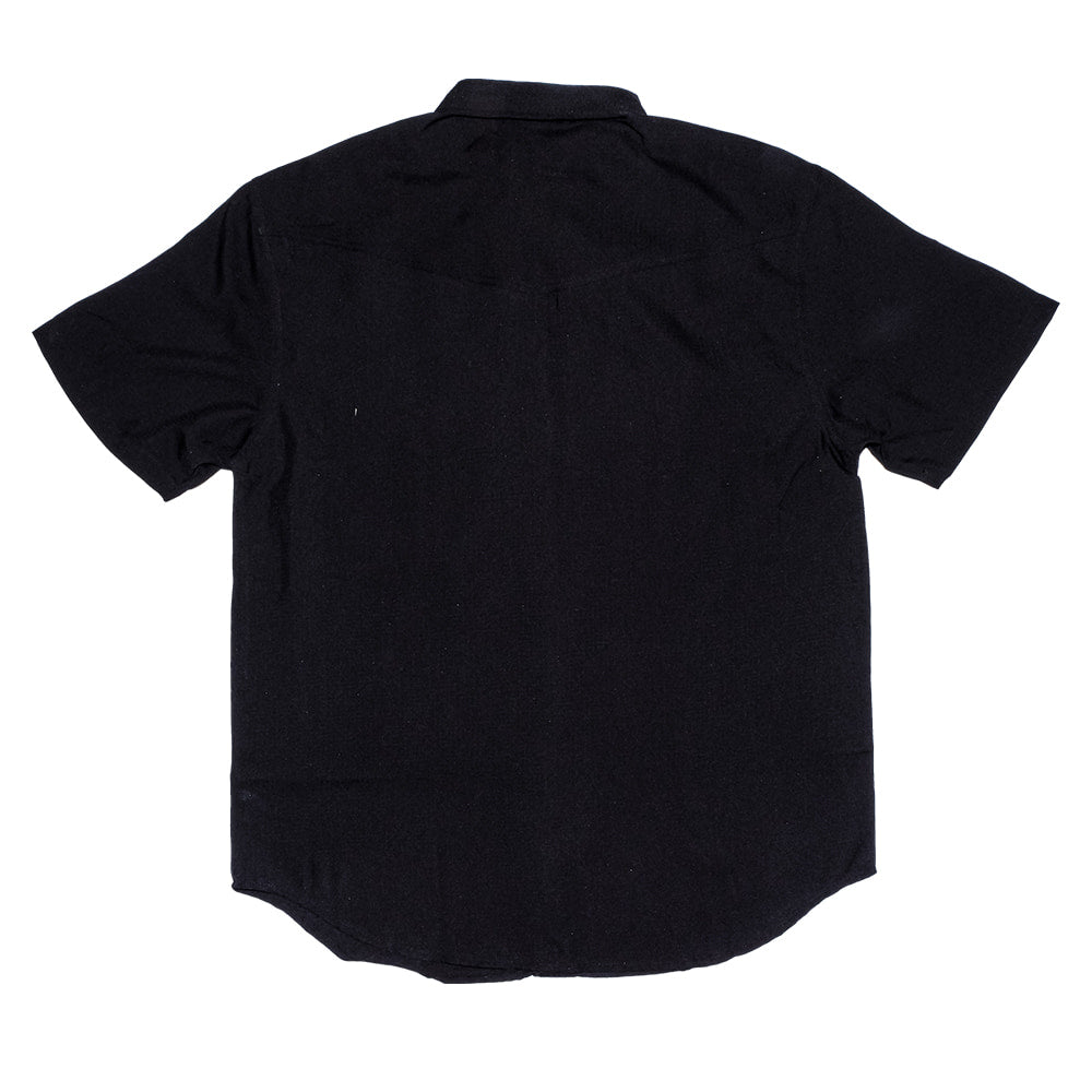 Saltee Outdoors Apparel Saltee Outdoors Corralitos Performance Western Yolk Short Sleeve Men's Shirt In Black