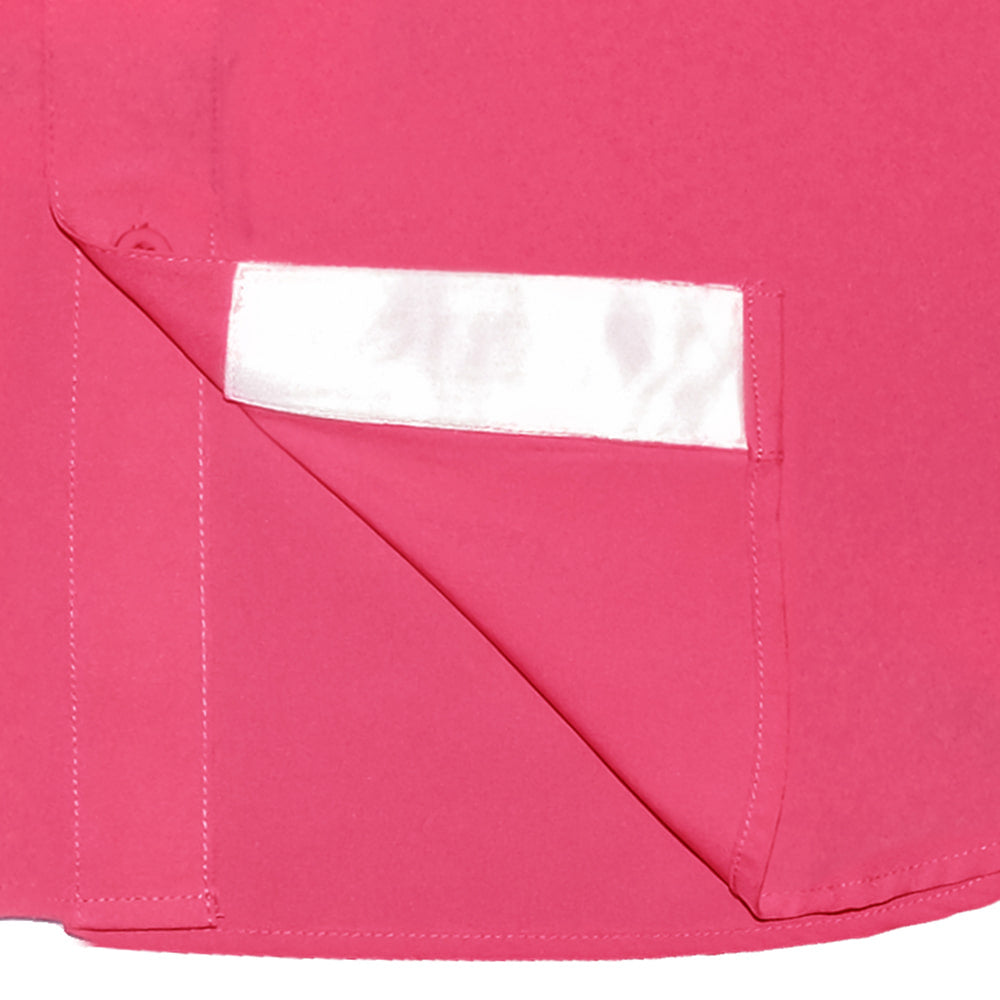 Saltee Outdoors Apparel Saltee Outdoors Laredo Western Pink Short Sleeve Performance Button-Down Shirt