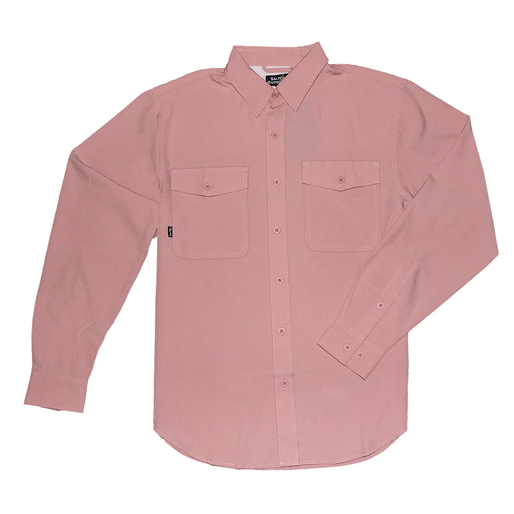 sachin and babi light blue dress OppoSuits Men's Shirt LS Lush Blush, Pink, Medium