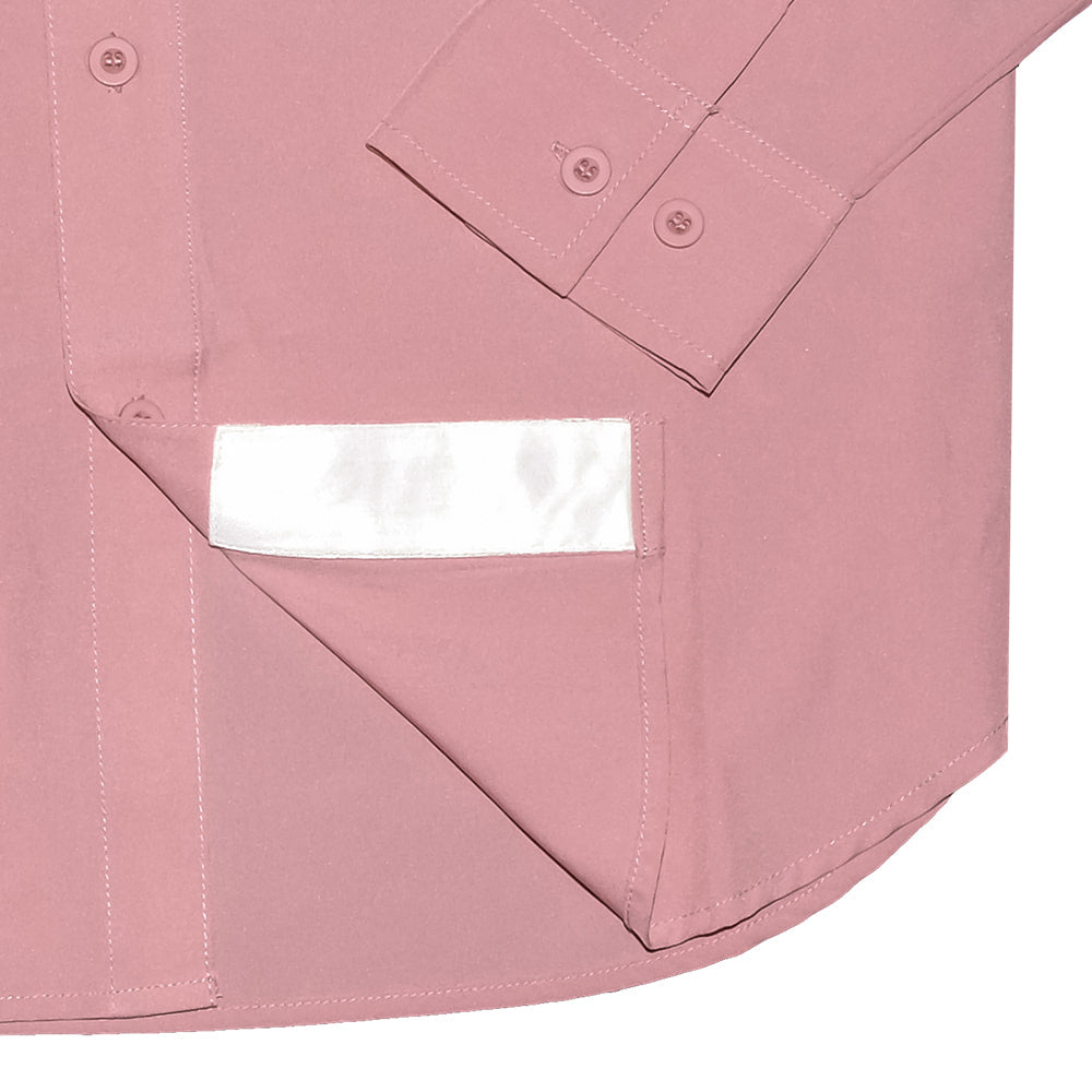 Saltee Outdoors Apparel Saltee Outdoors Laredo Western Snapper Red Hidden Snap Long Sleeve Men's Performance Shirt