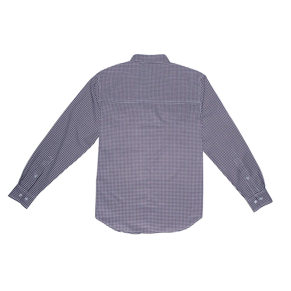 Saltee Outdoors Apparel Saltee Outdoors Men's Long Sleeve Button-Down Flap Pocket with Hidden Snap in Black and White
