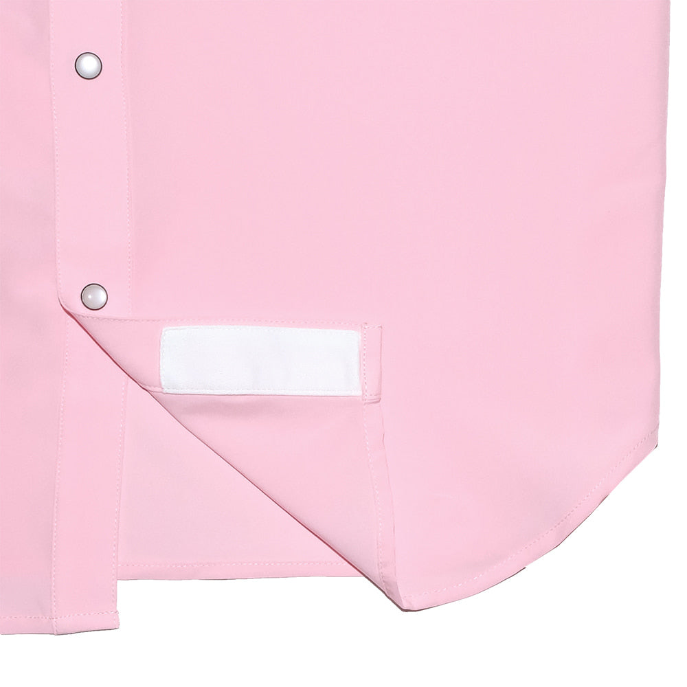 Saltee Outdoors Apparel Saltee Outdoors Wichita Performance Western Yolk Short Sleeve Men's Shirt in Sunset Pink