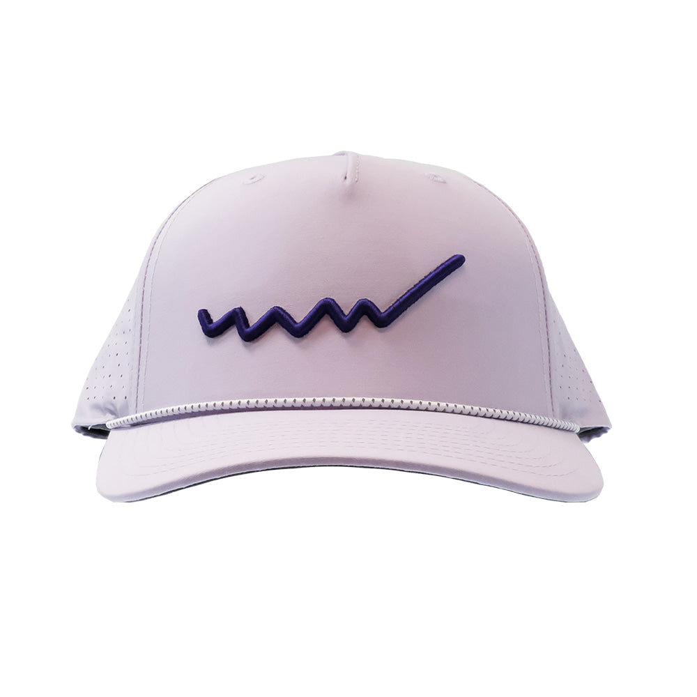 Saltee Outdoors Hats Saltee Outdoors Lilac With White Rope And Purple Saltee Wave Cap