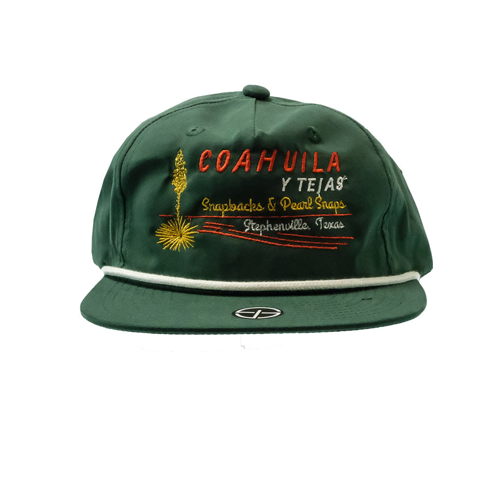 San Jac Outdoors Hats San Jac Outdoors Green Peal Snaps and Snap Back Cap