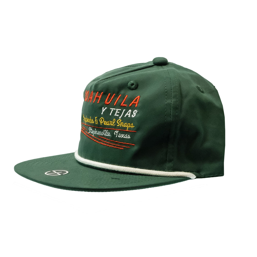 San Jac Outdoors Hats San Jac Outdoors Green Peal Snaps and Snap Back Cap
