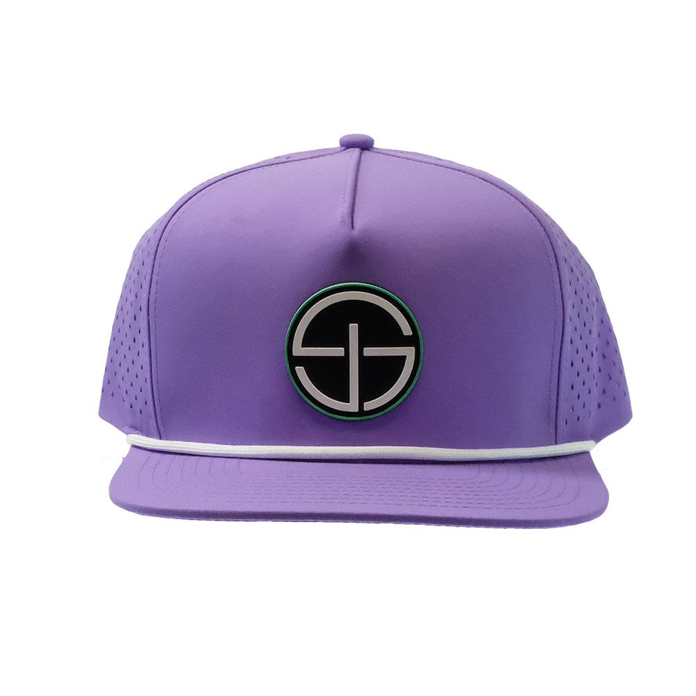 San Jac Outdoors Hats SAN  JAC ROPE PERFORMANCE CAP PURPLE