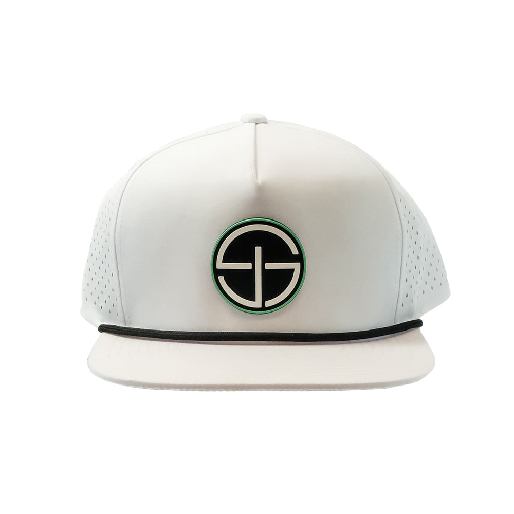 San Jac Outdoors Hats SAN  JAC ROPE PERFORMANCE CAP WHITE