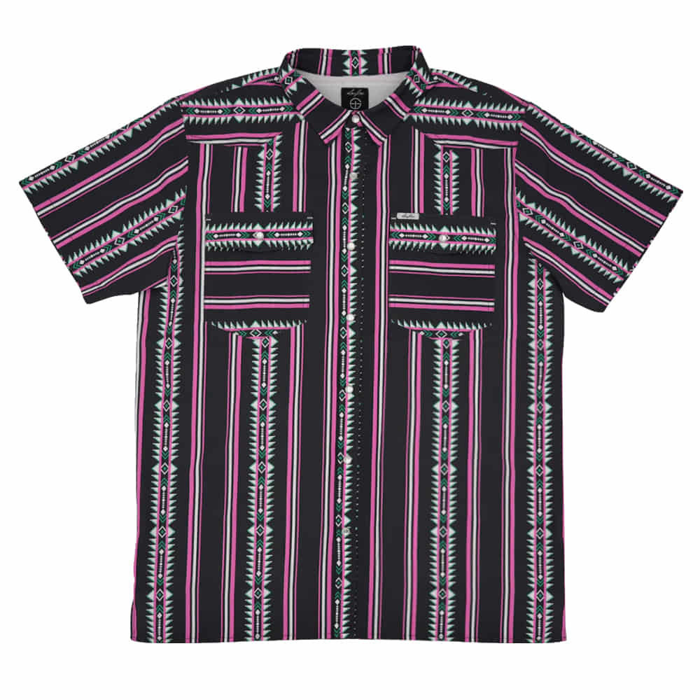 SanJac Outdoors Apparel Youth Short Sleeve Performance Pearl Snap
