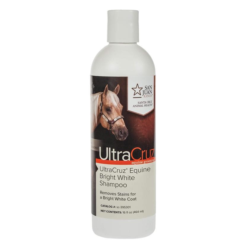 Santa Cruz Animal Health supplies 16oz UltraCruz Bright White Equine Shampoo 16oz
