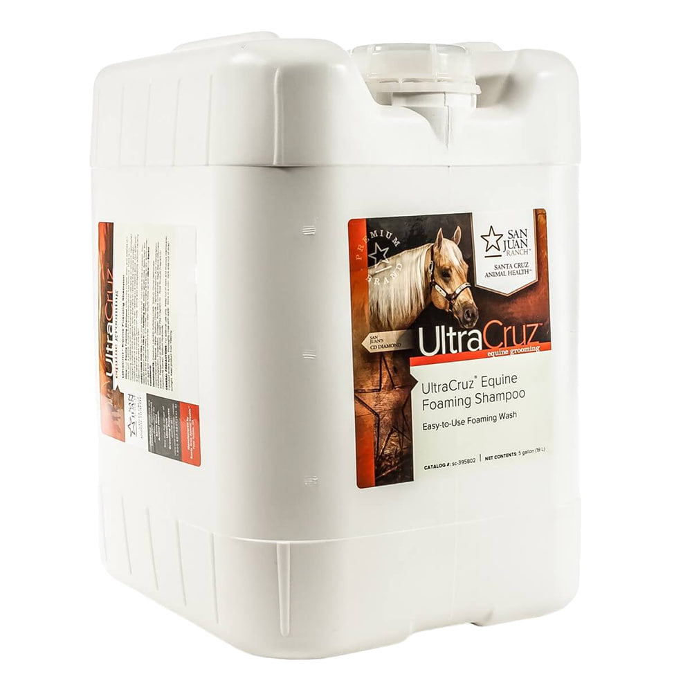 Santa Cruz Animal Health Supplies 5 Gallon Santa Cruz Animal Health 5 Gallon Ultracruz Foaming Shampoo