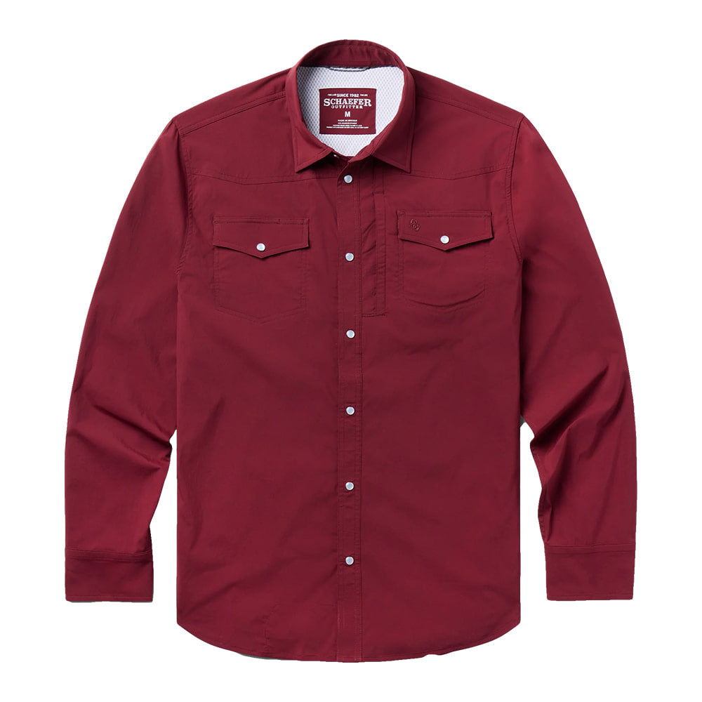 Schaefer Outfitter Apparel Rangetek Western Guide Snap Shirt