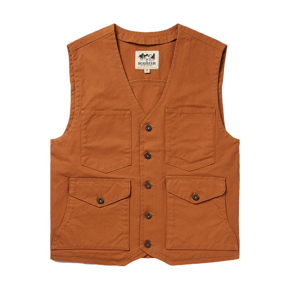 Schaefer Outfitter Apparel Schaefer Outfitter Fenceline Men's Vest in Saddle