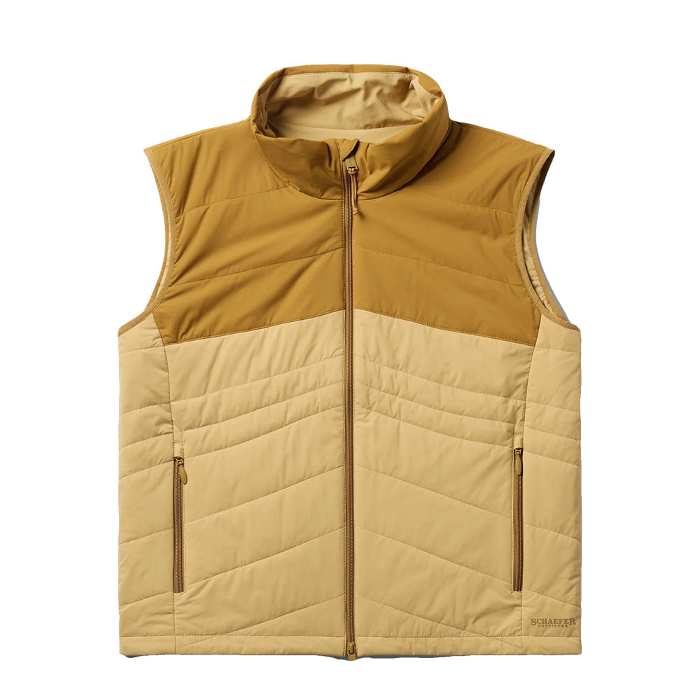 Schaefer Outfitter Apparel Schaefer Outfitter Ultralight Tan Nylon Men's Vest