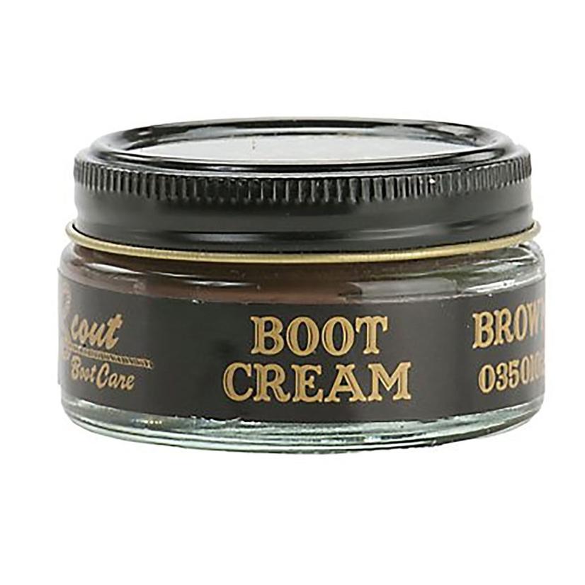 Scout Footwear 1.55OZ / MED._BROWN Scout Boot Cream 1.55 oz.