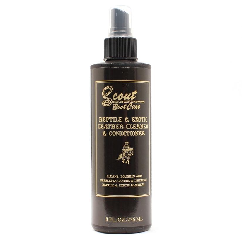 Scout Footwear Cleaner / 8oz Scout Reptile & Exotic Leather Cleaner & Conditioner