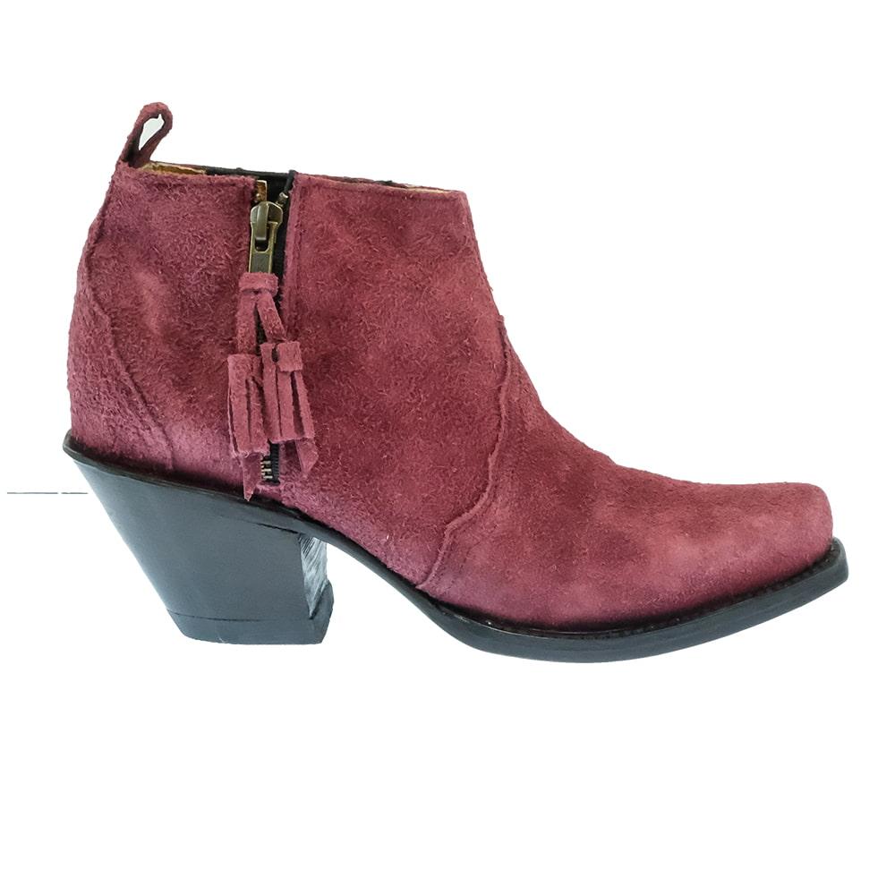 Serna Boots Footwear Serna Burgundy Women's Bootie