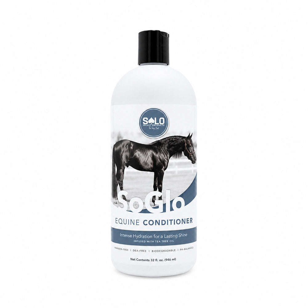 SOLO SELECT PRODUCTS 1000 SHAMPOO CONDITIONER AND POLISH SoGlo Equine Conditioner