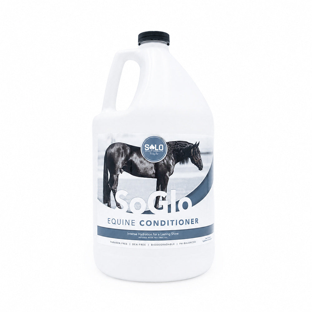 SOLO SELECT PRODUCTS 1000 SHAMPOO CONDITIONER AND POLISH SoGlo Equine Conditioner