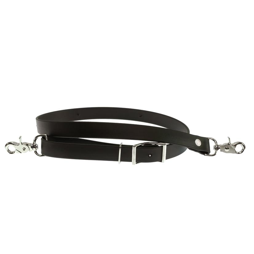 South Texas Tack 1 / BLK STT Saddle Shop Biothane Tie Down 1"