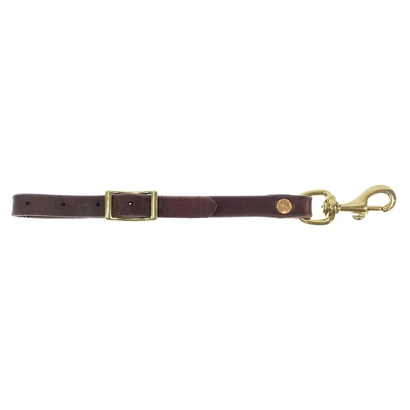 South Texas Tack 5/8 / LATIGO STT Latigo Adjustable Cinch Connector with Snap