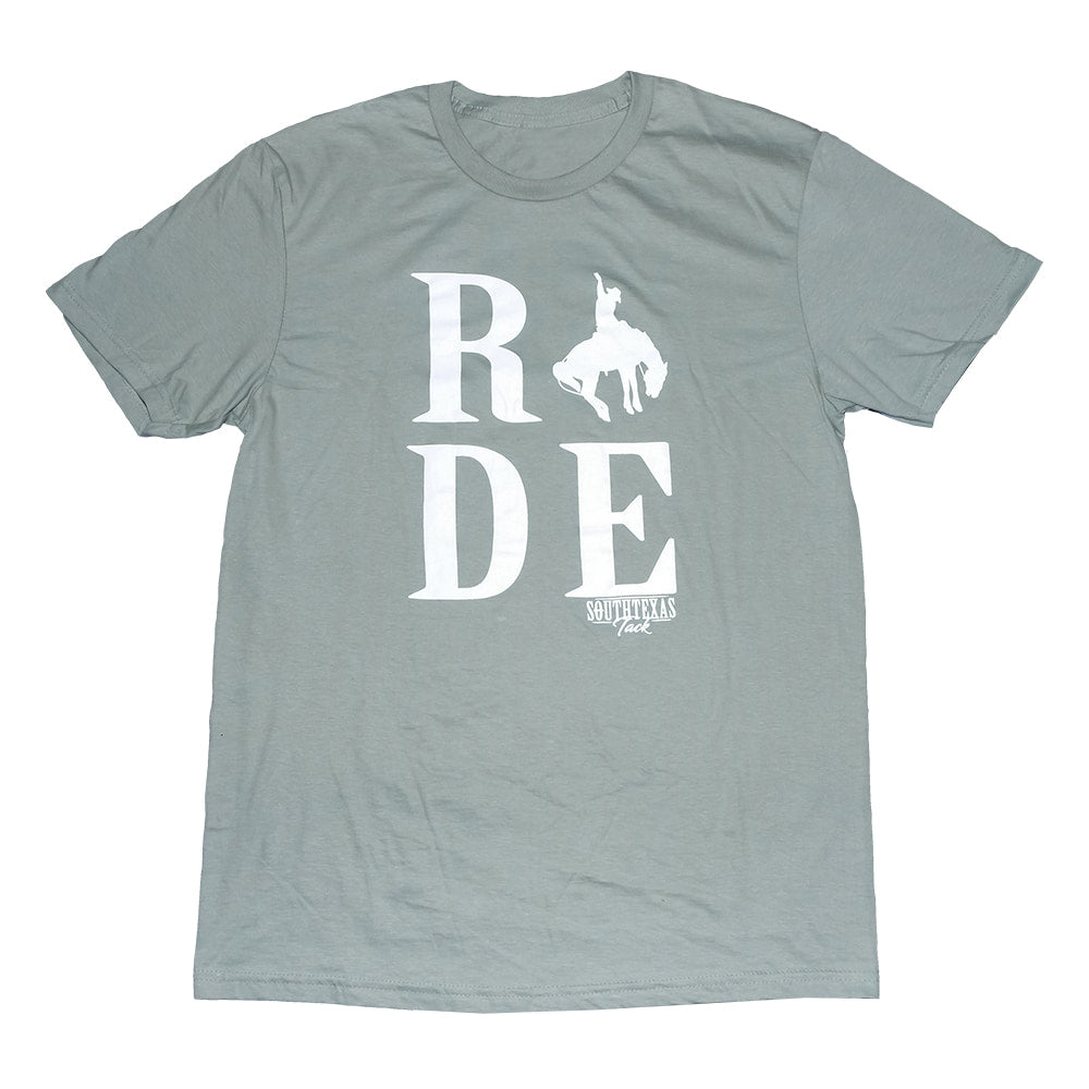 South Texas Tack Apparel Apparel South Texas Tack Apparel Ride Short Sleeve Women's Tee in Sage