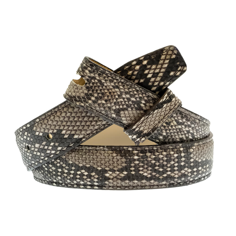 South Texas Tack Apparel Apparel South Texas Tack Natural Python Belt