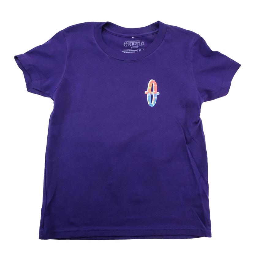 South Texas Tack Apparel Apparel South Texas Tack Purple Wild Flower Girl's T-Shirt