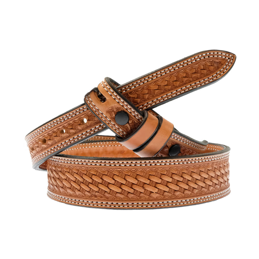 South Texas Tack Apparel Apparel South Texas Tack Tapered Natural Basket Weave Belt