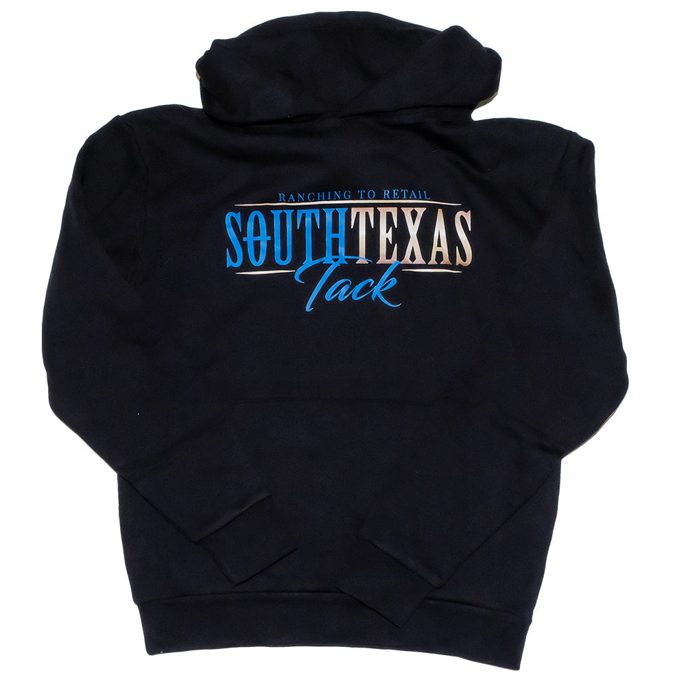 South Texas Tack Apparel Apparel South Texas Tack Unisex Black Logo Hoodie Sweatshirt