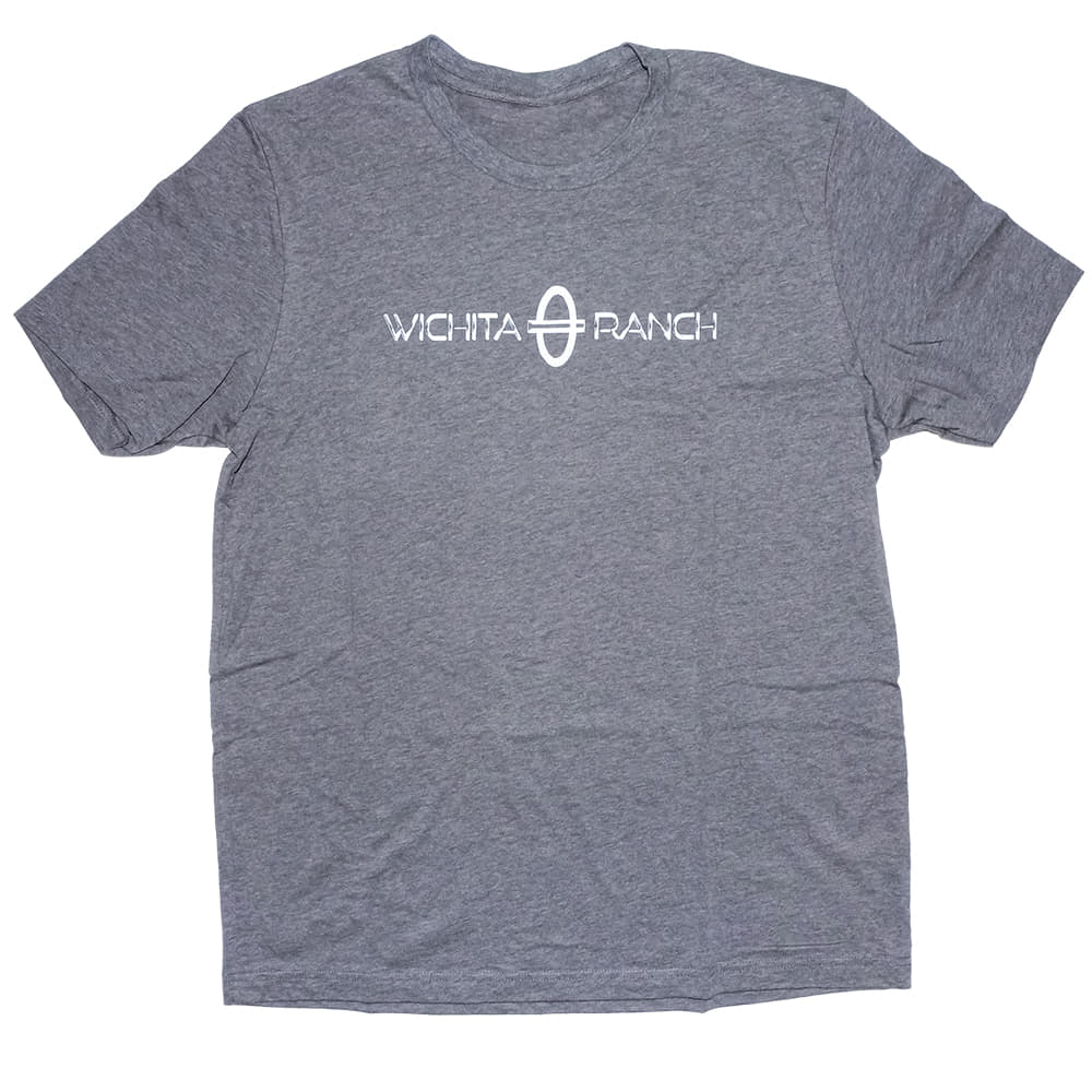South Texas Tack Apparel Apparel South Texas Tack Wichita Ranch Logo Men's Tee In Heather
